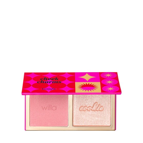 MINI PALETA BLUSH E ILUMINADOR BENEFIT CHEEKY CHARMS CHEEK